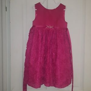 Pink Rosette American Princess Dress